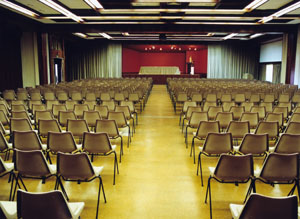 Salão Bom Pastor Hall in Fatima, Portugal, the ICCFM Conference room